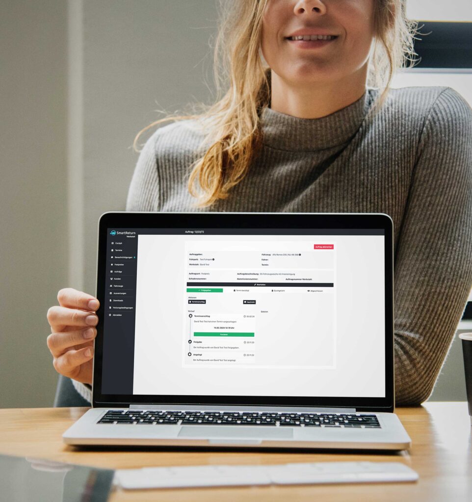 Smartreturn Webseite