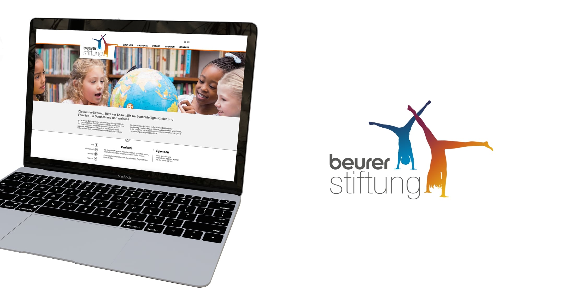 Beurer Stiftung Webseite