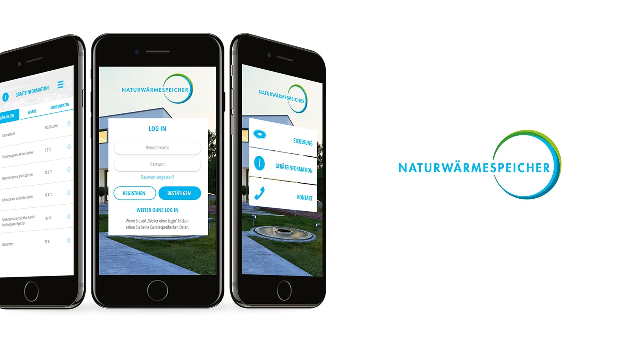 Naturwärmespeicher App